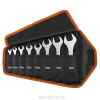 Neo Tools 09-860 Sada 8 ks očkoplochých kľúčov / 5.5 - 27 mm / púzdro (09-860) Obojstranný vidlicový kľúč 8 ks. sada, 5,5 - 27 mm, supertenká verzia
