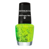 Dermacol Neon neonový lak na nehty s černými tečkami 44 Poppy Yellow 5 ml