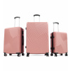 Sada cestovných kufrov AGA Travel MR4654-Dark Pink - tmavoružová