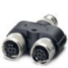 Phoenix Contact SAC-8PY-M/2XF BK 3-PSR rozdeľovač a adaptér pre senzory - aktory, 1054341, piny: 8, 1 ks; 1054341
