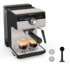 Kolbový kávovar na espresso Krups Authentic XP381B10 1450 W strieborný/sivý