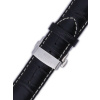 Remienok Orient UDCVWSB, kožený čierny, strieborná pracka (pre model FETAC)