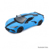 Maisto Chevrolet Corvette C8 Stingray Coupe Z51 2020 Modrá 1:24