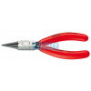 KNIPEX 37 41 125Kliešte pre jemnú mechaniku, okrúhle zašpicatené čeľuste,pl.návleky,fos.na čierno
