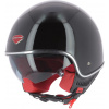 Prilba na motorku ASTONE Minijet Retro Monocolor black - XS (53/54)