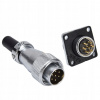 PRIEMYSELNÝ KONEKTOR LETECKÝ CNC 16MM 7PIN GX16