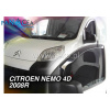 Deflektory - protiprievanové plexi Citroen Nemo od 2008