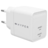 Targus HyperJuice HJG35EU sieťový adaptér / napájanie do interiéru 2 x 2x USB-C®; HJG35EU