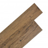 zahrada-XL Samolepiace podlahové dosky z PVC 5,02 m², 2 mm, hnedý orech 245170
