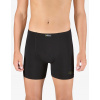 GINA Pánske boxerky Eco Bamboo s dlhšou nohavičkou | 74163P - čierna olivová, 46/48