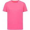 STEDMAN SPORTS-T INTERLOCK / Detské športové tričko - sweet pink S
