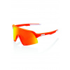 Slnečné okuliare 100% S3 – Soft Tact Neon Orange – HiPER Red Multilayer Mirror Lens