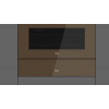 Přední sklo pro ohřívač talířů a vakuovač Teka VS/CP LB London Brick Brown Glass 111890006