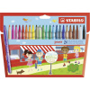 Fixy STABILO power púzdro 24 farieb (3168070280245)