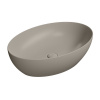 GSI PURA keramické umývadlo na dosku 60x42 cm, tortora mat SPH 884205
