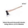 Sekera drevená slovenská násada, EXTOL PREMIUM Váha: 1400g