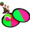 Plážová hra Catch Ball: 2 rakety so suchým zipsom a loptička pre 2 osoby