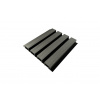 Fasádny lamelový obklad DUO Co-extrusion 221 x 26 mm Farebné prevedenie: Sivá, Dĺžka: 3 m