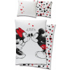 Carbotex bavlna obliečky Minnie & Mickey Mouse motív Love 100% bavlna Renforcé 90x70 140x200