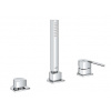 GROHE 23845003 PLUS Vaňová batéria na okraj vane 3-otvorová, chróm GRO 23845003
