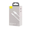 Baseus Baseus Type-C Simple Wisdom cable (2pcs/set) 5A 1.5m White (TZCATZJ-02)