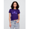 GAP T-shirt with logo - Women's modrá XS GAP 1200140193207