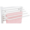 AQUALINE - Sušiak 4 uterákov na vykurovacie telesá, univerzálne upínanie, dĺžka 60cm, biela 25-03-SV460