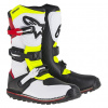 Topánky TECH TRIAL 2021, ALPINESTARS (biela / červená / žltá fluo / čierna, veľ. 405)