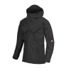 Helikon-Tex PILGRIM Anorak Jacket® - ČIERNY (Odolný čierny anorak od Helikontexu je z vodeodolného, ľahkého a pružného DuraCanvasu)