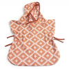 Mušelínové PONCHO S Emberglow Red