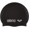 Arena Classic Silicone Swim Cap Black/Silver One Size