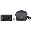 Sony Alpha A6100 čierny + E PZ 16–50 mm f/3.5–5.6 II + SONY SF-E64A + Sony LCS-U11 bundle