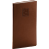 NOTIQUE Kapesní diář Panama 2026, hnědý, 9 x 15,5 cm