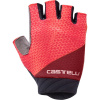 Castelli Roubaix Gel 2 W, Brilliant red Veľkosť: XL Dámske, pohodlné cyklo rukavice