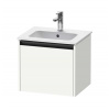 Duravit Ketho.2 Umývadlová skrinka, 44x51x42 cm, 1 zásuvka, matná biela K25061018180000