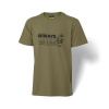 Tričko Black Cat Khaki Shirt XXL