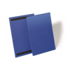 Magnetické vrecko na dokumenty 210x297mm na výšku 50ks modré Durable