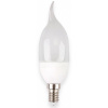 V-TAC Mliečna LED sviečka E14 4W plameň, Neutrálna biela 4000 4500K