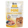 Brit Care Mini Rabbit & Salmon Fillets in Gravy 85 g