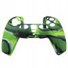 WeLoveGames Ochranný Kryt Silikónový Obal Ovládač PS5 PlayStation 5 Camo Green (Zelená Kamufláž)