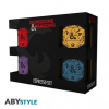 ABYstyle hrnčekov na espresso Dungeons & Dragons D20 4 x 110 ml