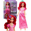 BÁBIKA PRINCEZNÁ ARIEL Disney Princess + príslušenstvo HLX34