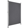 tectake 406151 markíza taija s ručnou kľukou - 100 x 310 cm, čierna