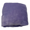 JERRY FABRICS Mikroplyšová plachta svetlo fialová Polyester, 90/200 cm