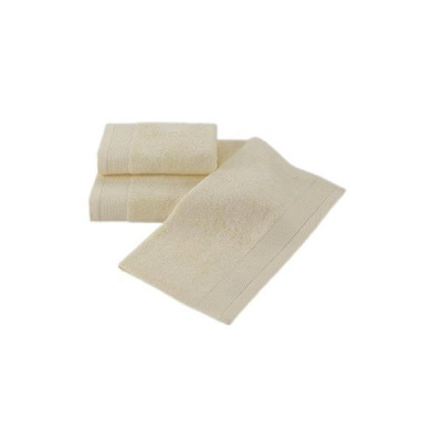 Soft Cotton Bambusový uterák Bamboo 50 × 100 cm, svetložltý