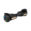 Rebel ZAB0016 Hoverboard LED RGB, 100 kg, 2 x 120 W, čierny