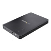 StarTech.com 4 Bay Thunderbolt 3 NVMe Enclosure, For M.2 NVMe Solid State Drives, 1x DisplayPort Video & 2x TB3 Downstream Ports, Up to 40Gbps, 72W Power Supply - 4 Bay M.2 SSD External Hard Drive Enc