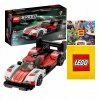 LEGO Speed Champions 76916 Porsche 963 + 2 vnútorné produkty (LEGO Speed - Porsche 963 (76916) Replika pretekárskeho auta + taška + katalóg)