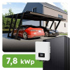Ecoprodukt Solárny prístrešok pre 2 vozidlá 7,8kWp carport RC2 On-grid na kľúč