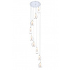 Luster AZzardo Amber Milano 9 Farba: Chróm